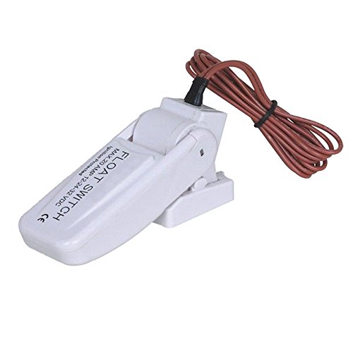 Bomba de achique NUZAMAS con interruptor de flotador automático de encendido y apagado, 12 V, 24 V o 32 V para yates, caravanas, acampadas y pesca marítima