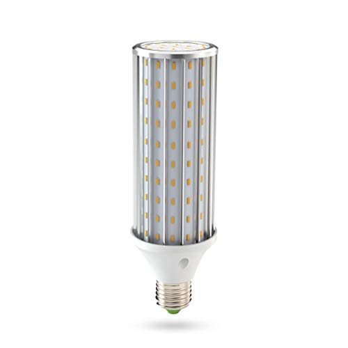 Bombilla LED E27, 45W LED maíz Bombilla 4500K Blanco Natural, 450W Incandescente Bombillas Equivalentes 4450lm 140x5630SMD No Regulable, Edison Bombillas de maíz (45W Blanco natural)