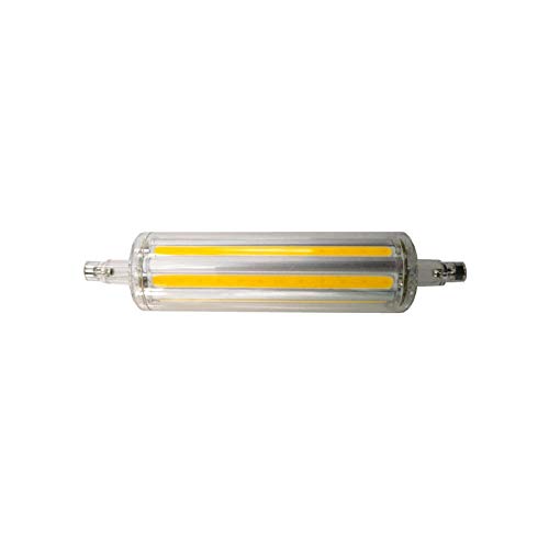 Bombilla Led Lineal 3 Uds Bombilla Led Regulable 15W 30W 40W 50W R7S Lámpara Cob 110V 220V 78Mm 118Mm Luz De Maíz Reemplazar Reflector Halógeno Lampada-Blanco Cálido_50W 118Mm Regulable