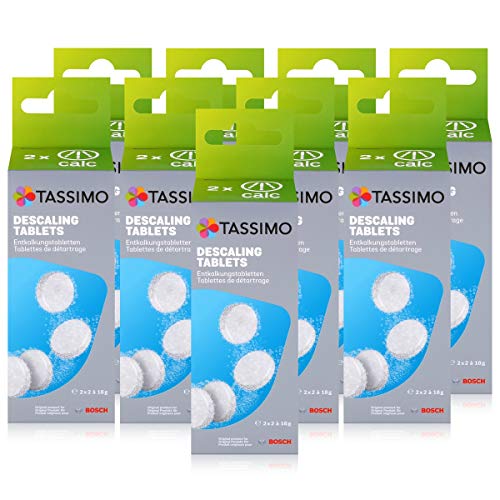 Bosch TCZ6004 enkalkung pastillas para todos los Tassimo Bebidas de automáticas (9 unidades))