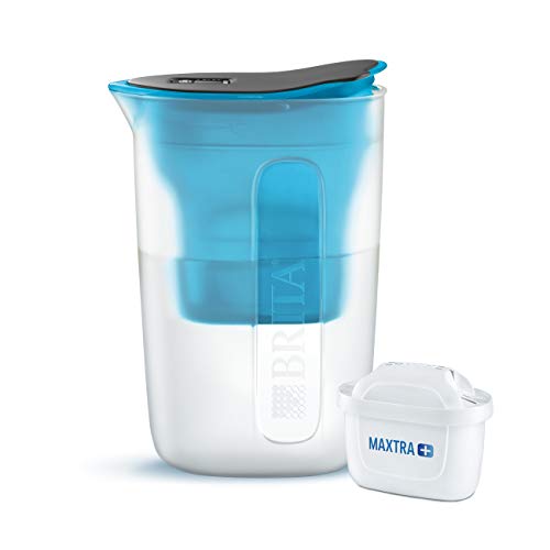 BRITA Fun wassfi lter Jarra, Polipropileno, 17 x 7 x 23 cm, Polipropileno, Azul, 17.0 x 7.0 x 23.0 cm