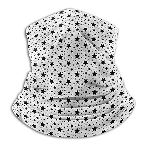 Bufandas para Mujer Sombreros contemporáneos Calentador de Cuello Motocicleta Star Pattern Universe