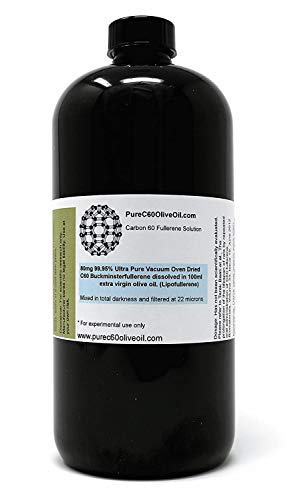 C60 aceite de oliva – 99,95% Ultra Pure vacío horno Dried C60 400mg/500ml - mismo día prioridad envío