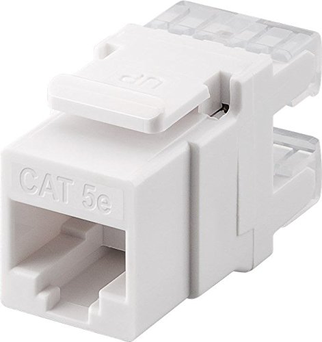 CABLEPELADO Keystone RJ45 Hembra a TB110 Cat 5e UTP Blanco