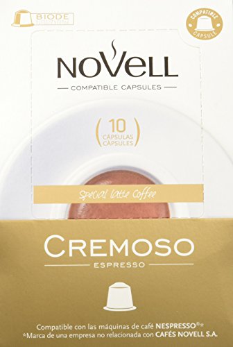 Cafes Novell Pack Cremoso - 40 Cápsulas