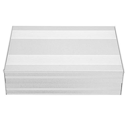 Caja de aluminio, caja de aluminio DIY Caja de enfriamiento de instrumentos PCB Caja de proyecto electrónico 54 × 145 × 200 mm para productos electrónicos, placa de circuito impreso