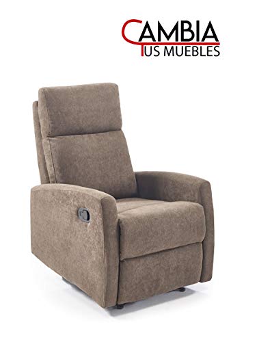 Cambia Tus Muebles - BUTACA Reclinable Niza Beige Tostado