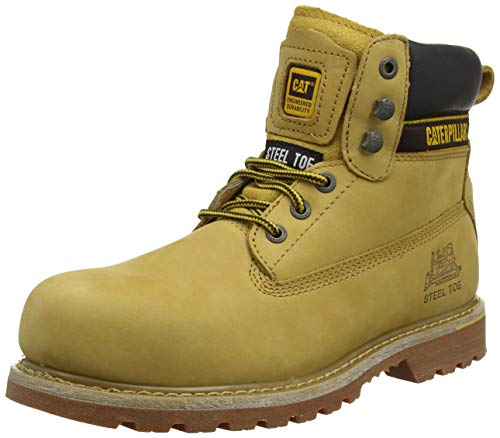 Cat Footwear Holton, Botas de Trabajo Hombre, Marrón (Brown 003), 44 EU