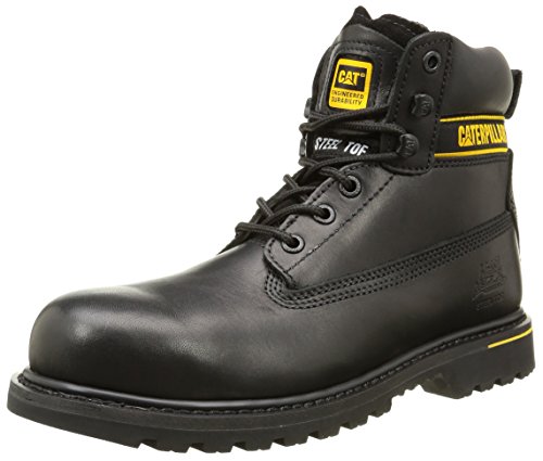 Cat Footwear Holton SB E Fo HRO SRC, Botas de Trabajo Hombre, Black, 47 EU