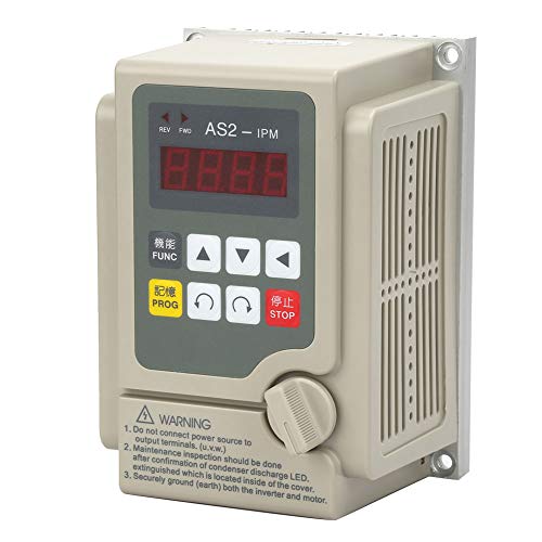 Controlador de Velocidad MonofáSico 220V MonofáSico a 3 Fases Profesional Convertidor de Frecuencia Variable Inversor Variador de Frecuencia para Flujo de Control de la Bomba