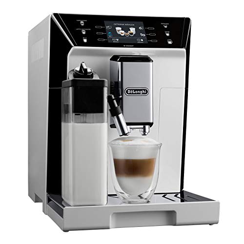 De’Longhi ECAM 556.55.W Cafetera automática, 1450 W, 2 Cups, Blanco