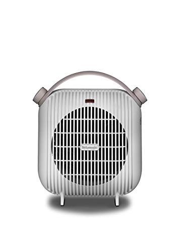 De'Longhi HFS 30B24W - Termoventilador (2400 W, termostato de habitación ajustable, ventilador de verano)