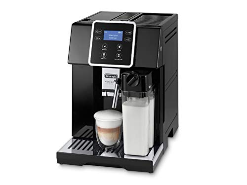 De'LonghI Perfecta EVO ESAM420.40.B - Cafetera Superautomática (19 bares, Sistema Cappuccino Automático, multiples recetas pre-definidas, limpieza automática)