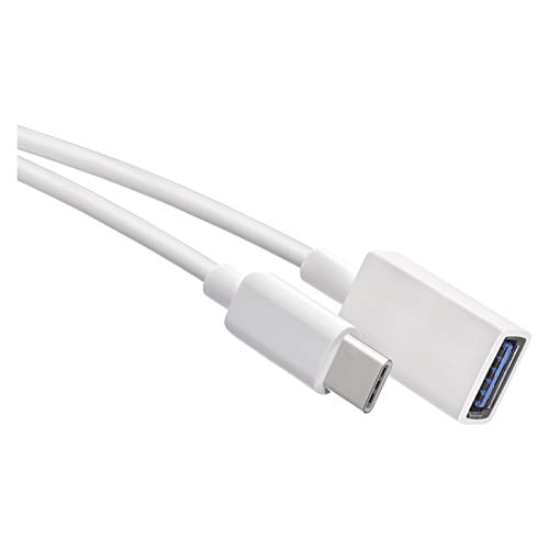 EMOS Adaptador USB C a USB 3.0 con tecnología OTG, Reductor de 15 cm con Conector USB-A Macho y Hembra USB-C para Transferencia de Datos de 10 Gbps (SuperSpeed+).