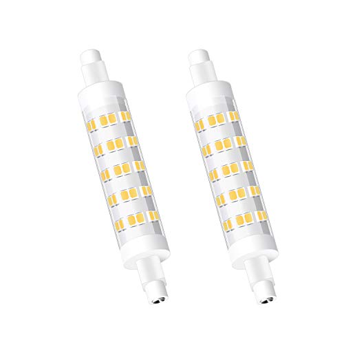 Eofiti 2 x R7s LED 78mm Bombillas LED R7s 6000K Blanca Fría Lámparas 8W Non-Regulable 720lm Equivalente a 70W Halógena Luz 230V CRI 83Ra 20mm Fino 360 Grados Fácil de Remmplazar