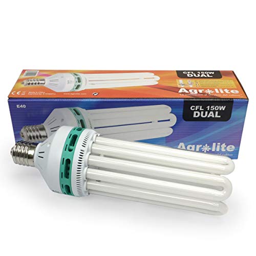 FLORATECK CFL 150 W Doble 6400K + 2700K Agrolite Bombilla