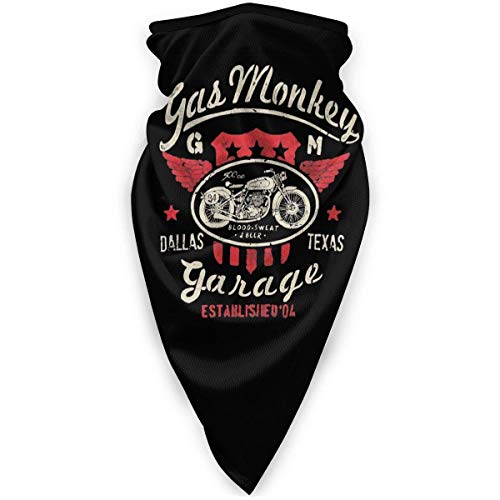 Gas Monkey Garage Breathable Soft Windproof Sports Mask Protection Mouth Face Anti Dust Pollution Neck Gaiter Outdoor