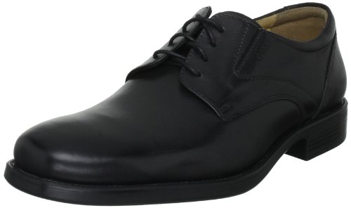 Geox U Federico V, Zapatos de Cordones Derby Hombre, Negro (Black C9999), 41 EU