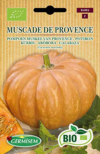 Germisem Orgánica Muscade de Provence Semillas de Calabaza 4 g