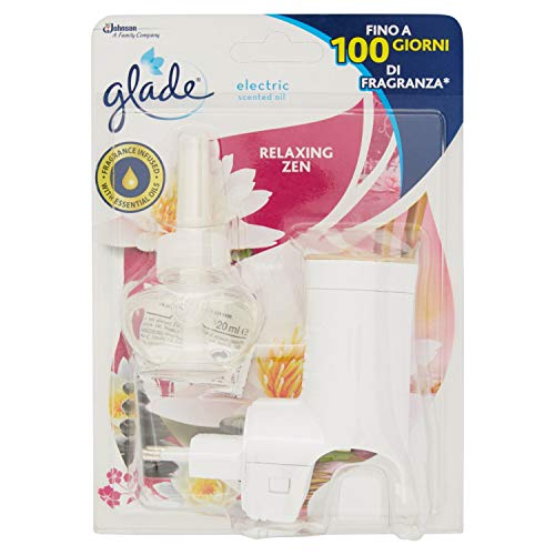 Glade - Difusor de aceites esenciales eléctrico Relaxing Zen (zen relajante) Combo