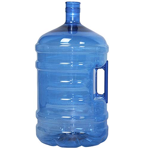 HODS HOME OFFICE DELIVERY SERVICES Garrafa para Agua. Botellón de 20 litros, para Agua. Compatible con Tapones de 5 galones. Apto para dispensadores de Agua. Color Azul. Libre de bisfenol-A