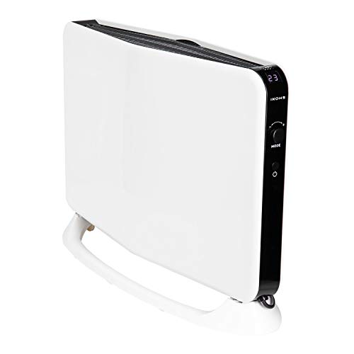 IKOHS HEATWIF - Convector de Aire, Calefactor Eléctrico, 2000W, 3 Modos, Temporizador, Protección por Sobrecalentamiento, Bajo Consumo, Portátil, Termostato Inteligente, Diseño Moderno (Blanco)