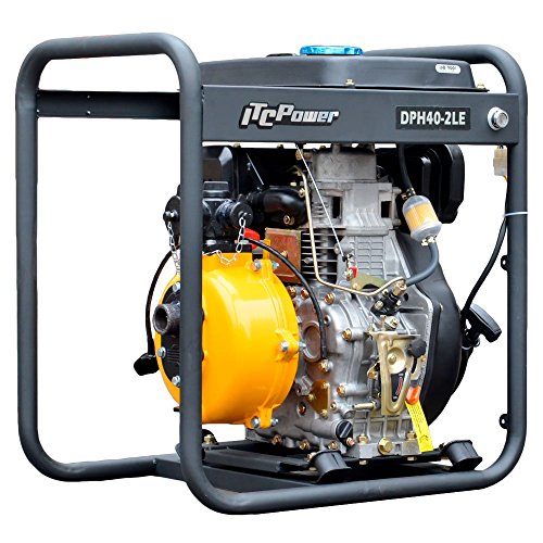 ITCPower DPH40LE-2 Motobomba diesel doble turbina Alta Presión