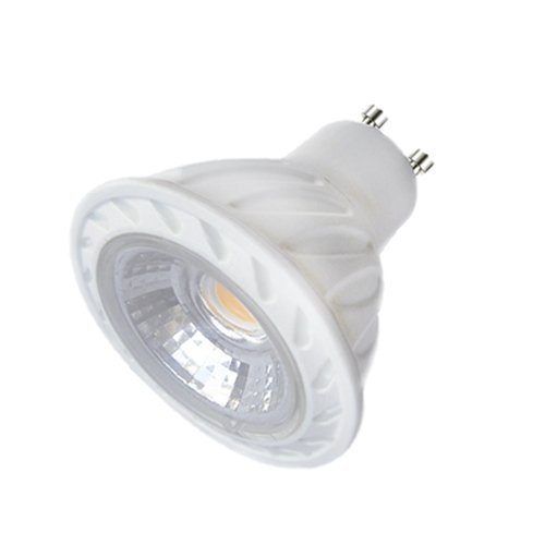 Laes 985351 Bombilla Dicroica COB LED GU10, 7 W, Blanco, 50 x 57 mm