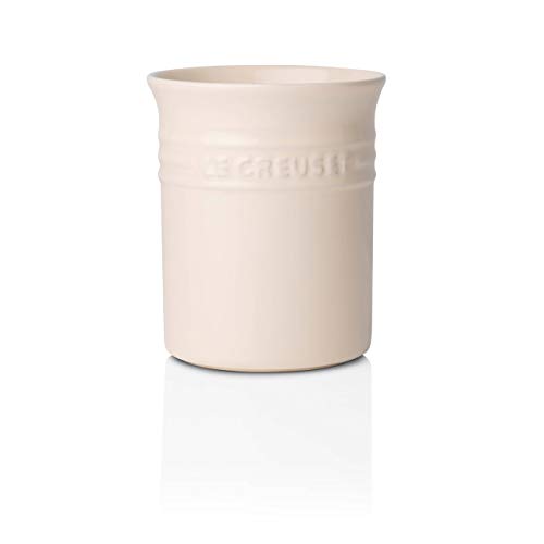 Le Creuset Bote para espátulas, 1.1 L, Cerámica de gres, Cream