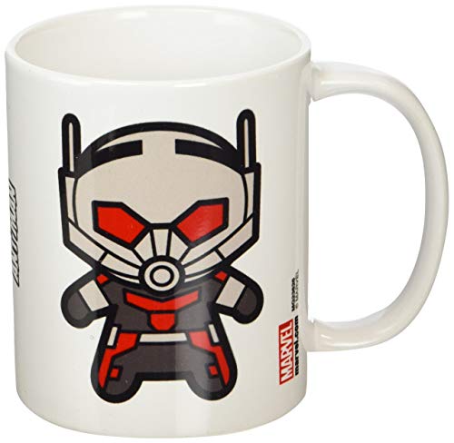 Marvel Ant Man Taza de cerámica diseño de búhos, Multicolor