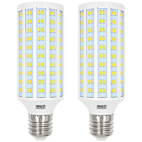 MENGS 2 pack Bombillas LED E40 40W Lámpara LED AC 85-265V, Blanco Cálido 3000K, 3900LM Luz LED