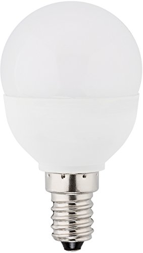 MÜLLER-LICHT 400039 A+, bombilla LED de 40 W, plástico, E14, blanco, 8 x 4,5 x 4,5 cm [Clase energética A+]