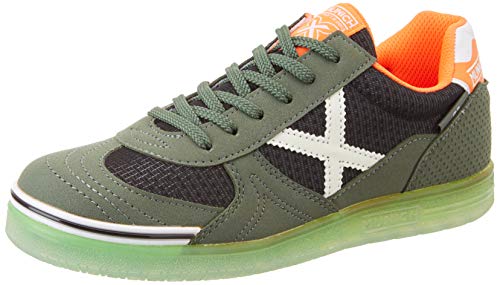 Munich G-3 Kid Glow, Zapatillas de Deporte Unisex niño, Negro (Negro/Verde 892), 35 EU