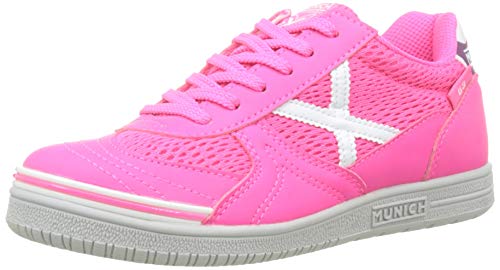 Munich G-3 Kid Indoor, Zapatillas de Deporte Unisex Adulto, Rosa (Rosa/Blanco 875), 37 EU