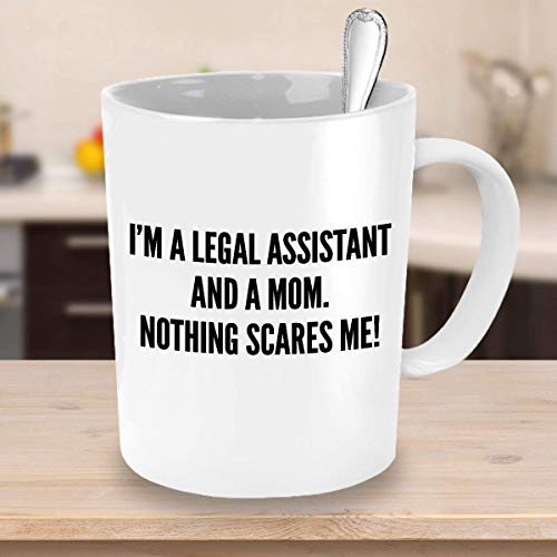 N\A Regalos de Asistente Legal La Mejor Taza de café Taza de café Taza de té para la súper mamá Madre Bufete de Abogados Secretario Abogado Futuro Abogado Estudiante Ideal Día del Padre