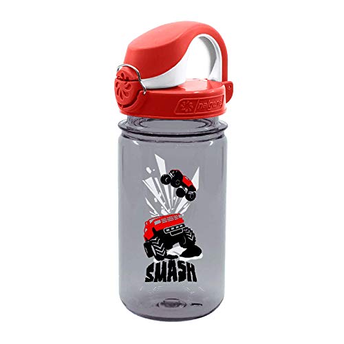 Nalgene BIDON OTF Kids Coches Botella Fitness y Ejercicio, Adultos Unisex, Rojo (Red), Talla Única