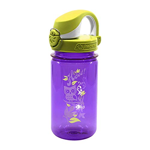 Nalgene Everyday OTF Kids Bidón, Unisex, Morado, 350 ml