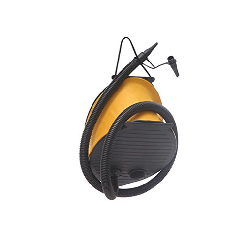 OUNONA inflador de aire de pie bomba de aire para camping globo dormir cama de aire Yoga Ball Pad colchón (grande)