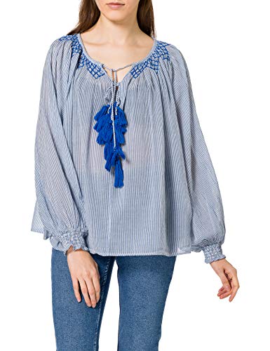 Pepe Jeans Leah PL302320 Blusa, Multicolor (Multi 0Aa), Large para Mujer