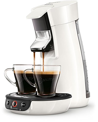 Philips Kaffeepadmaschine HD6563/00 Viva Cafe - Cafetera monodosis, Blanco