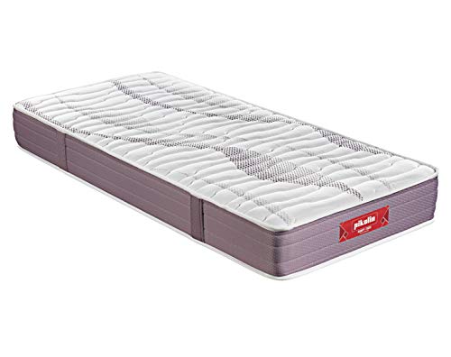 PIKOLIN - Colchón Juvenil Cherry (Bloque de muelles y Material viscoelástico/Juvenile Spring Mattress and viscoelastic Material) – Altura/Thickness: 23,5 cm (90x200 cm)