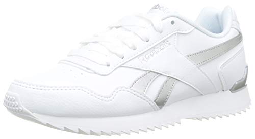 Reebok Royal Glide Rplclp, Zapatillas de Trail Running Mujer, Blanco White White Silver Met White White Silver Met, 40.5 EU