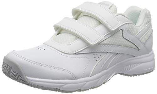 Reebok Work N Cushion 4.0 KC, Gymnastics Shoe Mujer, White/Cold Grey 2/White, 40.5 EU