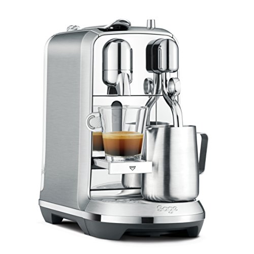 Sage Appliances Sage NESPRESSO SNE800 The Creatista Plus - Acero inoxidable cepillado