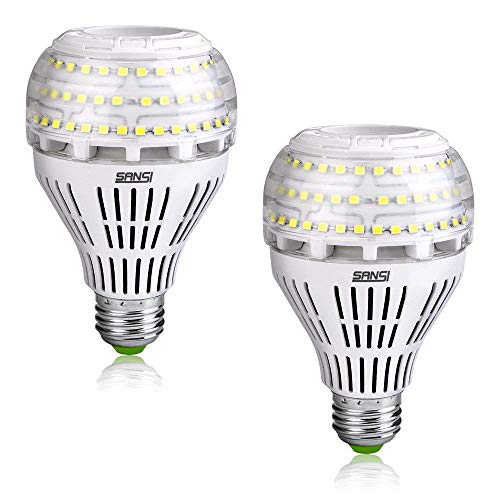 Sansi Bombilla LED E27 30W (250W Euivalente) 4000 Lumenes Iluminacion Industrial A21 No Regulable 5000K Luz Blanca Frio
