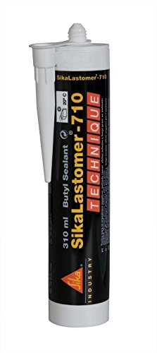 Sika Lastomer 710, Sellador de butilo desmontable, Negro, 310ml