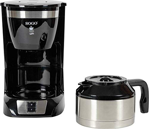 SOGO Cafetera de Goteo SS-5660 10 Tazas 800W