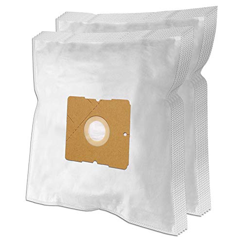 Staubbeutel24 SB10FP903 - Pack de 10 Bolsas para aspiradora AEG-ELECTROLUX GR 50 / NILFISK Coupe/Philips HR6325, HR6326, HR6327 / Samsung/Dirt Devil (Microfibra), Color Blanco