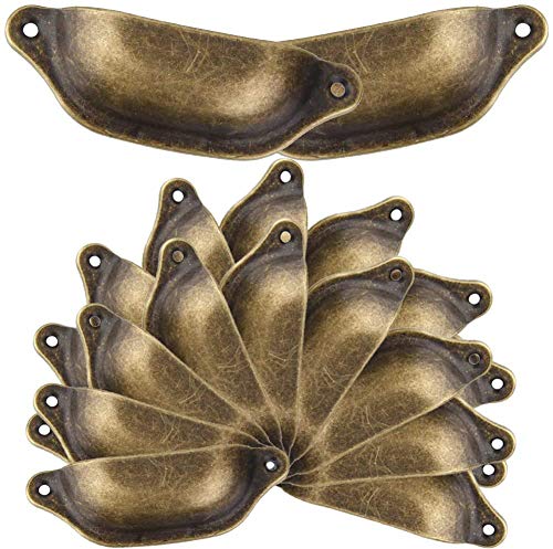 Tiradores para puertas de armario,BESTZY 20PCS Tiradores de Metal Vintage Manillas Manijas para Puertas de Muebles Antiguos Armarios Cajones de Habitación Cocina Baño 