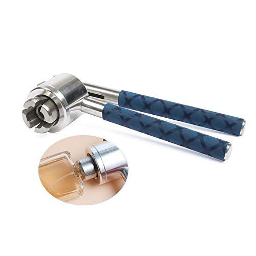 U/D Rizador De Mano de Acero Inoxidable Held Crimper Vial sellador 13 mm 15 mm 20 mm Botella de Perfume Sellado de la máquina taponadora Manual tirón Apagado capsula (Color : For Perfume bottle15)